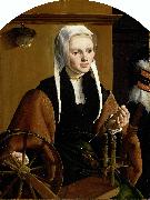 Maarten van Heemskerck Portrait of a Woman oil